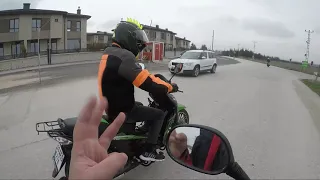 KAZAYA RAMAK KALA!!!! bol gazlamalı motovlog