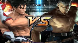 Tekken 5 - Jin Story Mode Walkthrough [1080p Full HD]