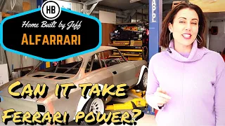 Can it handle Ferrari Power? - Ferrari engined Alfa 105 Alfarrari build part 93