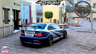 Forza Horizon 5 || Most Wanted 1300HP BMW M3 GTR || Wheel || Gameplay  Thrustmaster T300RS GT