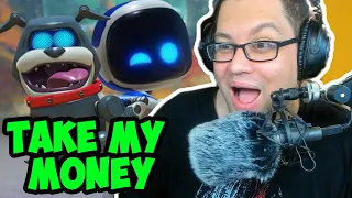 TAKE MY MONEY! Astro Bot Announcement Trailer Reaction