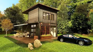 SMALL HOUSE DESIGN 30SQM (5X6 METERS) | 1 BEDROOM | Simple House Design