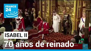 70 años de Isabel II en el trono británico • FRANCE 24 Español