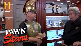 Rick CHARGES into Battle for French Cavalry Armor | Pawn Stars (Season 7) | History