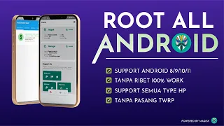 CARA ROOT HP ANDROID TANPA TWRP | SUPPORT ANDROID 8/9/10/11/12 TANPA RIBET !!!