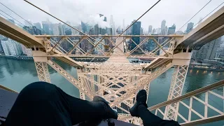 Climbing NYC's Queensborough Bridge