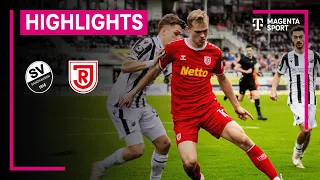 SV Sandhausen - SSV Jahn Regensburg | Highlights 3. Liga | MAGENTA SPORT