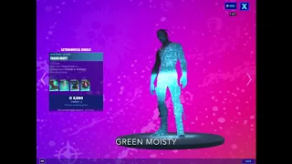 Fortnite item shop showcase: glow skins + glow sticks emote 4-22-20