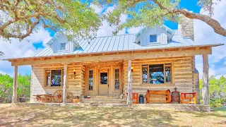 Stunning Beautiful The Log Cabin at Old Glory Ranch | Lovely Tiny House