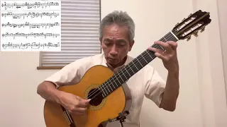 【湯の町エレジー　古賀政男】クラシックギターソロ　ドリームミュージックラボ   米澤勉