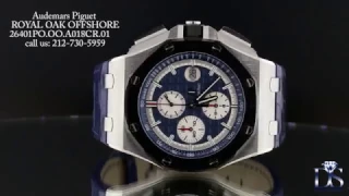 Audemars Piguet ROYAL OAK OFFSHORE CHRONOGRAPH 44 MM 950 platinum Blue dial