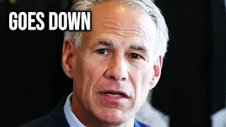 Greg Abbott Finally GOES DOWN With Alarming Border Disaster Stunt