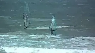 Slow Motion Windsurfing