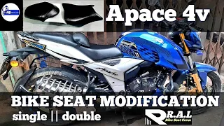 Apace 4v // BIKE SEAT MODIFICATION // single || double