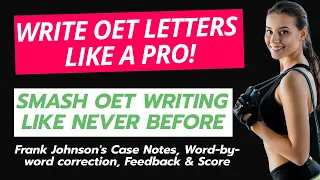 View Frank Johnson's Brainstorming OET Referral Letter Correction Video Now & Ace OET Like A Pro