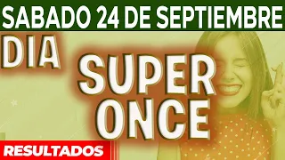 Resultado del sorteo Super Once Dia del Sábado 24 de Septiembre del 2022.