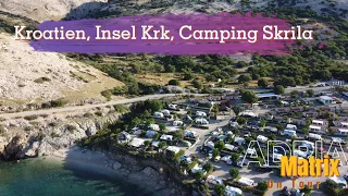 Kroatien Insel Krk 🇭🇷 Skrila Sunny Camping 🏕 Juli 2023