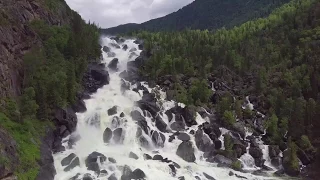 Горный Алтай съёмка с квадрокоптера 2017