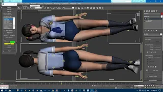 Walk Player Animation on GTA SA Modding - 3DS Max