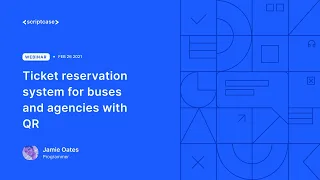 Scriptcase - Ticket reservation system for buses and agencies with QR 1/4