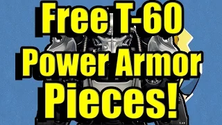 Fallout 4 - Extra Power Pieces! T-60 Parts and Power Armor Parts (Fallout 4 Guide)