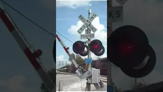 Dangerous Railroad Crossing Malfunction #Shorts