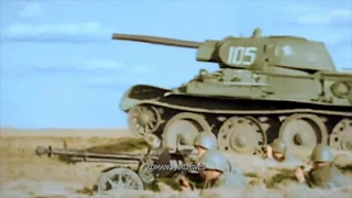 Soviet Red Army WW2 - "March of the Soviet Tankmen"