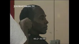Haircuts on Death Row, Huntsville State Penitentiary, Texas, USA, 1996