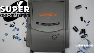 NEC PC Engine Turbo Grafx Super CD ROM 2 disassembly repair recap capacitor replacement sound issues