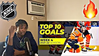 TOP 10 NHL GOALS FROM WEEK 4! | 2021-2022 NHL SEASON! | BLUES FAN NHL REACTION VIDEO