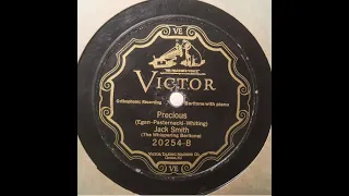 Jack Smith, Whispering Baritone "Precious" (October 1, 1926) Victor 20254 "There goes Precious..."