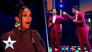 DOUBLE TROUBLE! Les French Twins WOW with MODERN MAGIC | BGT: The Ultimate Magician