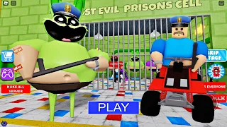 Hoppy Hopscotch Barry`s Prison Run ( OBBY ) Roblox Prison Escape Full Game