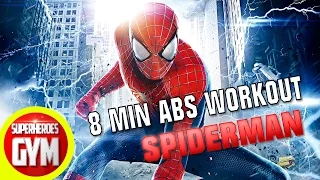Spiderman - 8 Min Abs Workout - Superheroes GYM