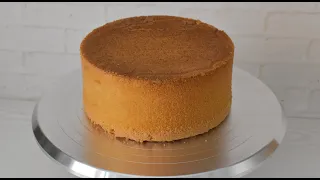 Perfect sponge cake GENOISE-EXPRESS COOKING METHOD! Amazing result! Butter sponge cake