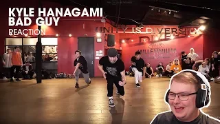 BILLIE EILISH - Bad Guy | Kyle Hanagami Choreography - REACTION!