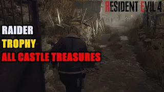 Raider Trophy RE4 Remake - All Castle Treasures