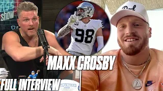 Maxx Crosby Tells Pat McAfee About Beating Addiction, Wants To Be One Of The Greatest Raiders