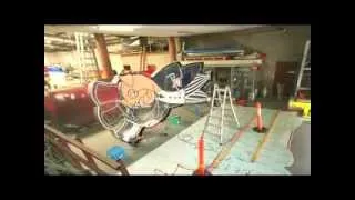 Timelapse of Dandy Pig sign refurbishment | City of Greater Dandenong