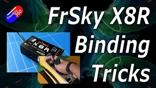 RC Quick Tip: Different Binding Options for the FrSky X8R Receiver