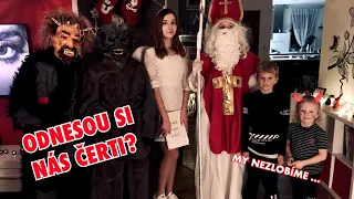 Odnesou si nás čerti? 👹 - čekáme na Mikuláše, čerta a anděla