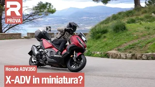 Honda ADV350 - prova - in sella allo scooter adventure di media cilindrata