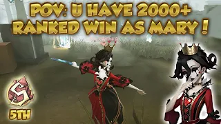 #100 When 5th Mary Facing a Pro Survivors! | Identity V | Bloody Queen 第五人格 | 제5인격