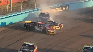 FIRST LAP OF RACE CRASH - 2024 GENERAL TIRE 150 ARCA MENARDS SERIES AT PHOENIX