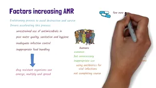 Antimicrobial resistance, factors for increasing AMR!