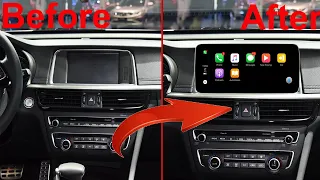 Kia Optima Radio upgrade 2016-2019 Android stereo replacement touch screen carplay installation