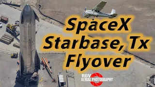 SpaceX Boca Chica & Starship SN15 Flyover (April 20, 2021)