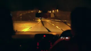 Driving At Night In The Rain ASMR No Talking: Part 2