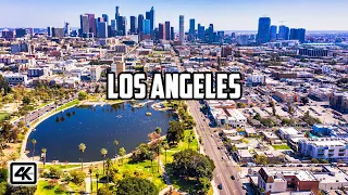 Los Angeles, California, USA 🇺🇸 in 4K Ultra HD Drone Video