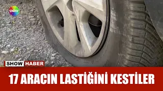 Gece herkes uyurken lastik düşmanları çalıştı